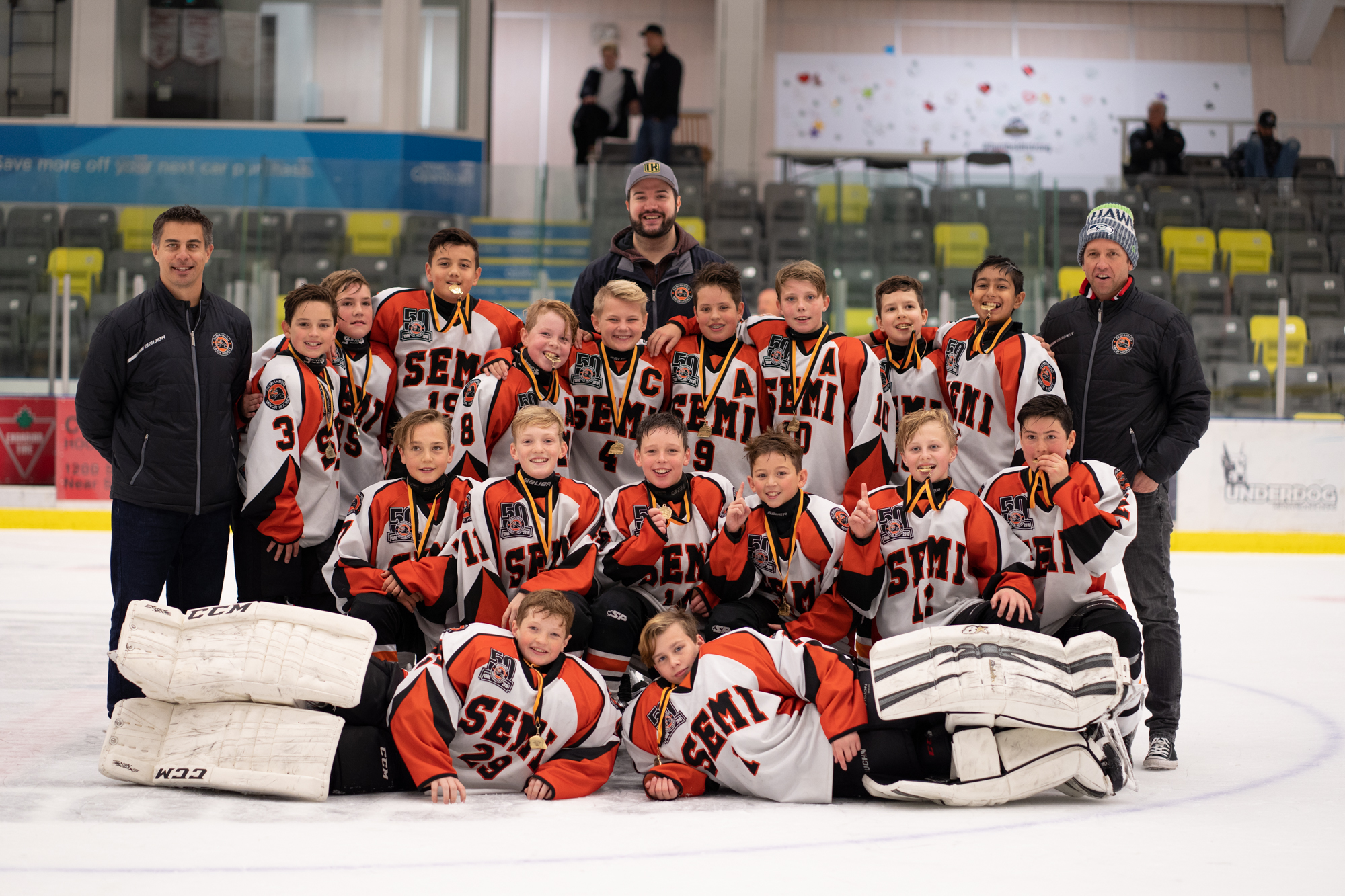 Congratulations to Peewee A2 who took GOLD in Tier 2 at the Coquitlam MHA Peewee A Gold Classic. 