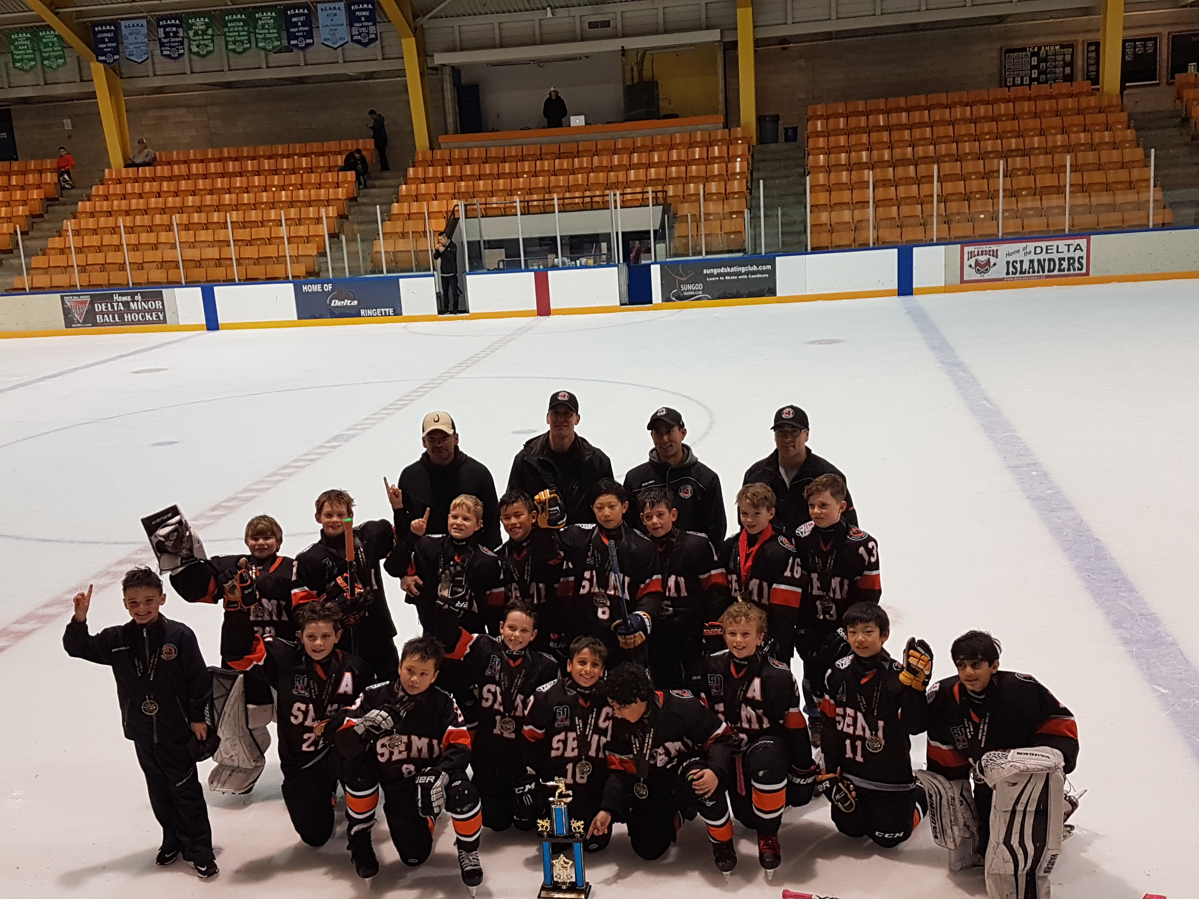 Atom A4 brings home GOLD from the Tier IV North Delta Winter Classic on Jan 5th