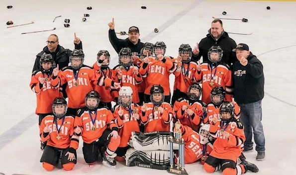 Atom C2 Savages took home the Gold in the Lake Cowichan Tournament this Family Day weekend!