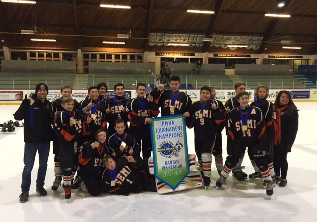 Bantam C1 has success this past weekend in a 16 team Penticton tournament with an 8-0 win over Langley to take Gold! Well done Team Drayson!
